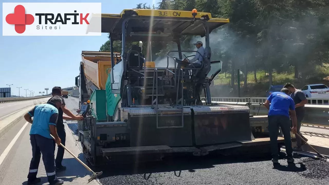 Kocaeli'de Güvenli Sürüş İçin Yollar Yenileniyor