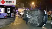 Samsun'da Tramvay ile Ambulans Çarpıştı: 4 Sağlık Çalışanı Yaralandı