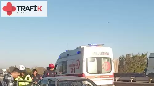 Bursa'da zincirleme kaza sonucu 9 kişi yaralandı.