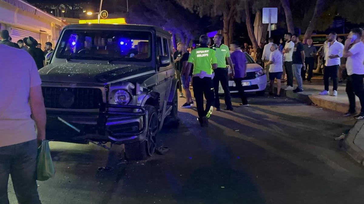 Bodrum'da Lüks Cip Kalabalığın İçine Dalıp 6 Kişiyi Yaraladı! Turistler de Olayın İçindeydi, Ortalık Savaş Alanına Döndü