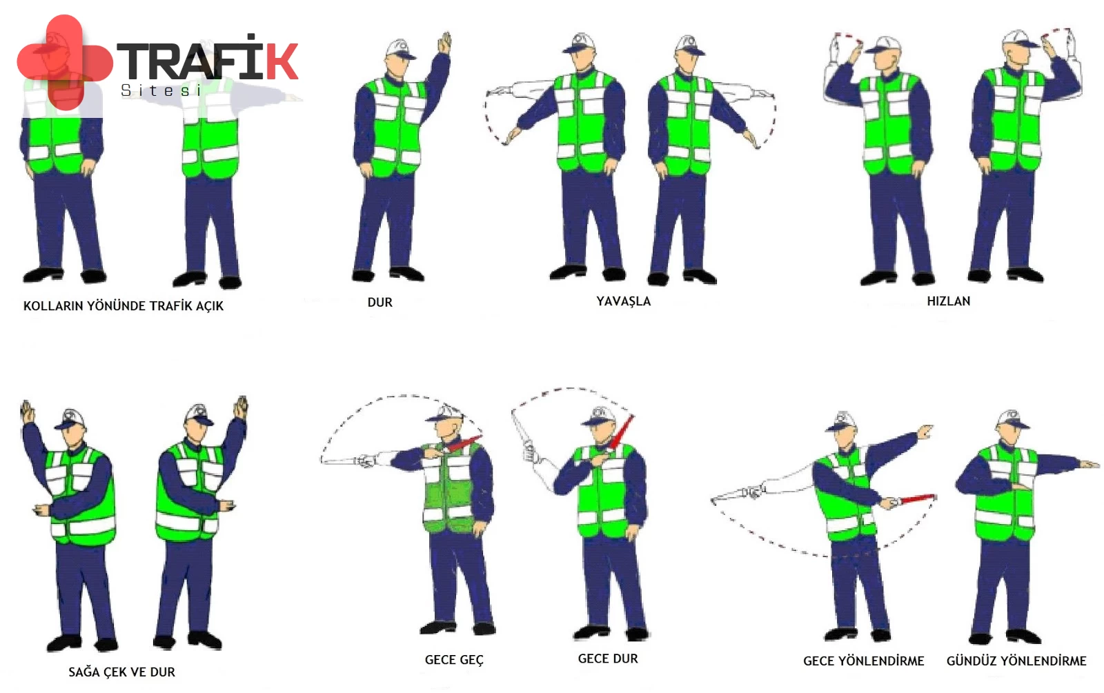 Trafikte Geceleyin "Dur" İşareti Nasıldır?