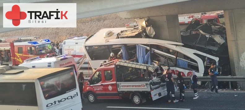 Ankara Polatlı'da meydana gelen kazada 11 kişi hayatını kaybetti, 26 kişi yaralandı!